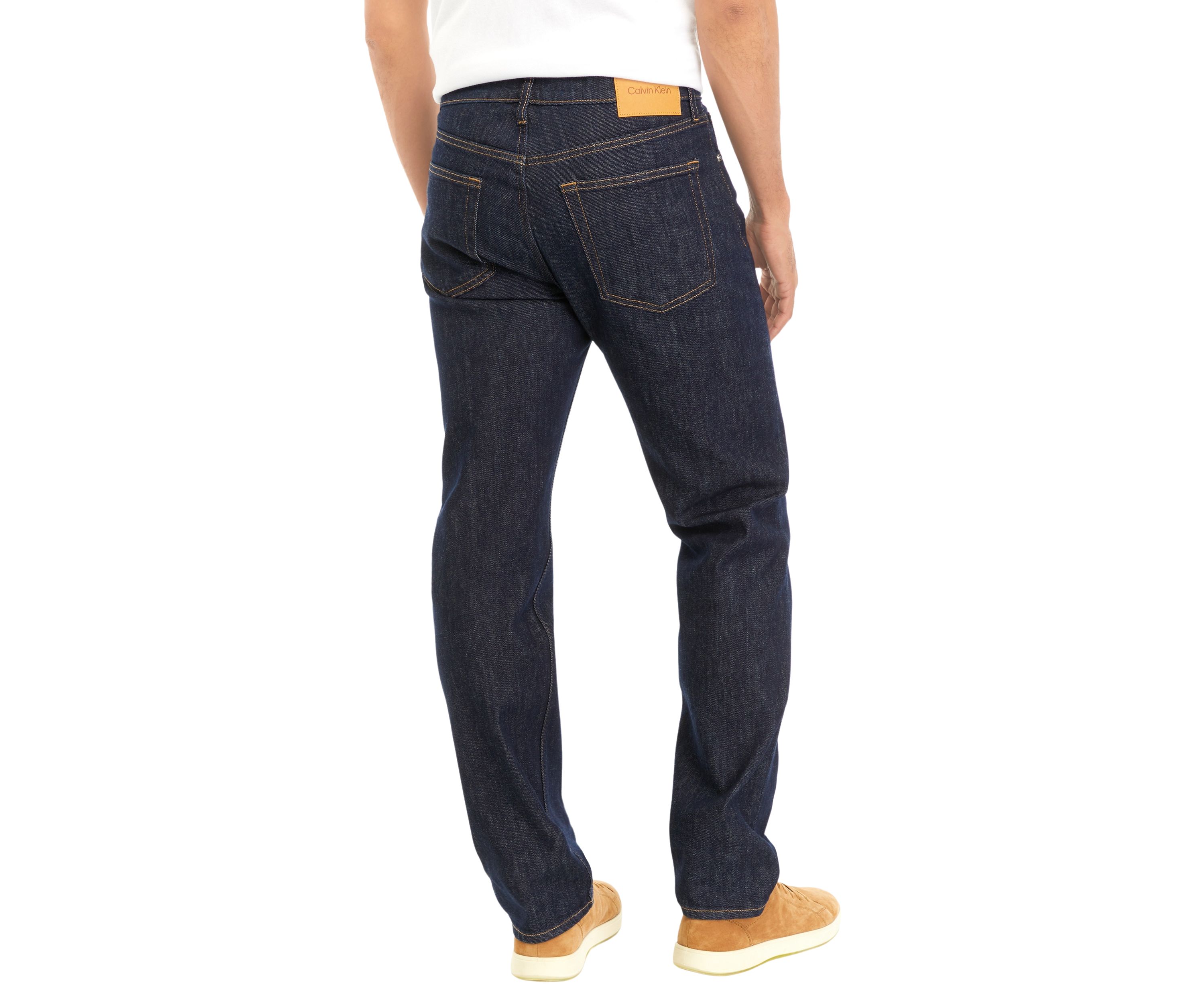 Dark Rinse Standard Straight Leg Jeans