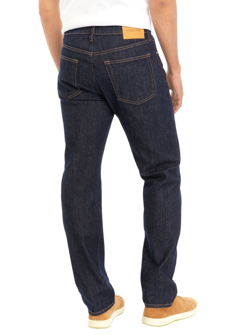 Dark Rinse Standard Straight Leg Jeans