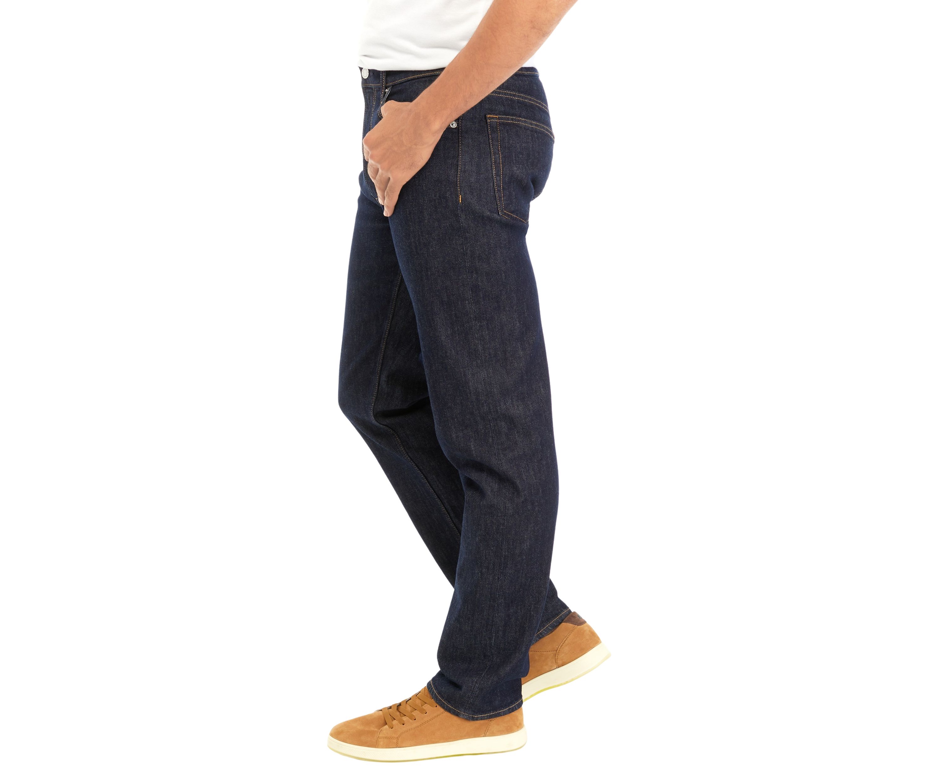Dark Rinse Standard Straight Leg Jeans