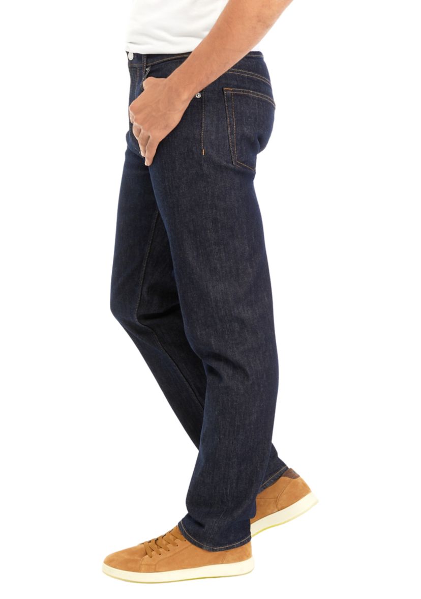 Dark Rinse Standard Straight Leg Jeans