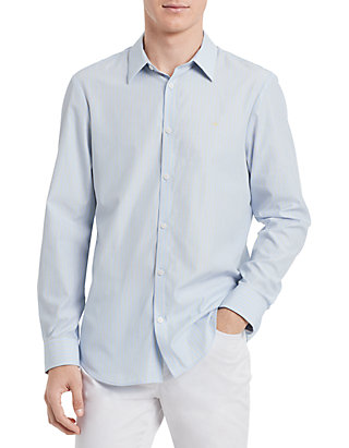 Calvin Klein Cotton Cashmere Seasonal Stripe Shirt | belk