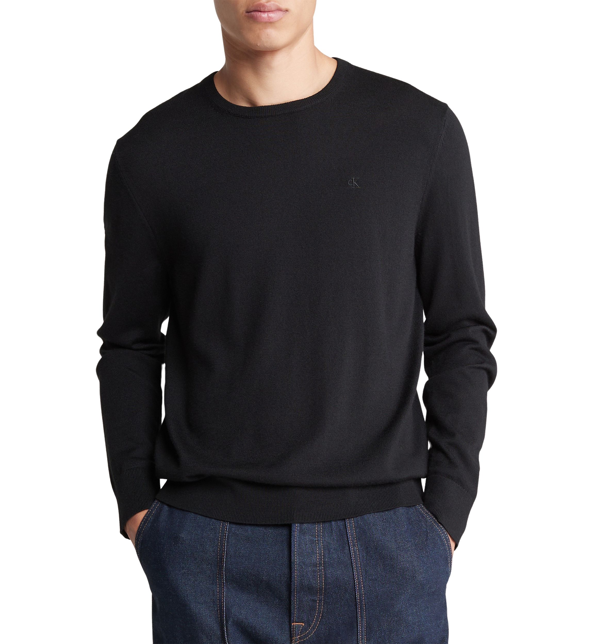 Extra Fine Merino Wool Blend Sweater
