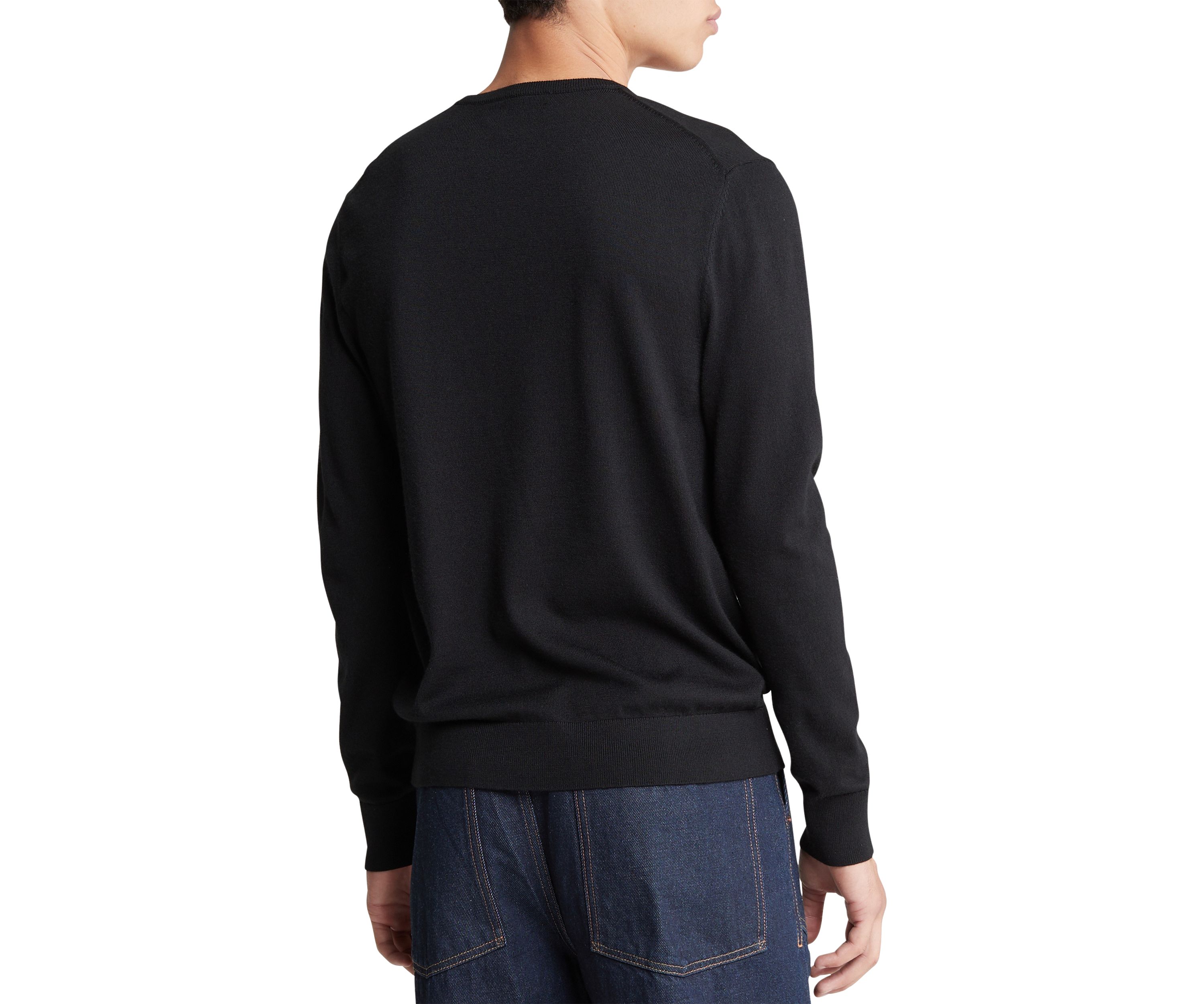 Extra Fine Merino Wool Blend Sweater