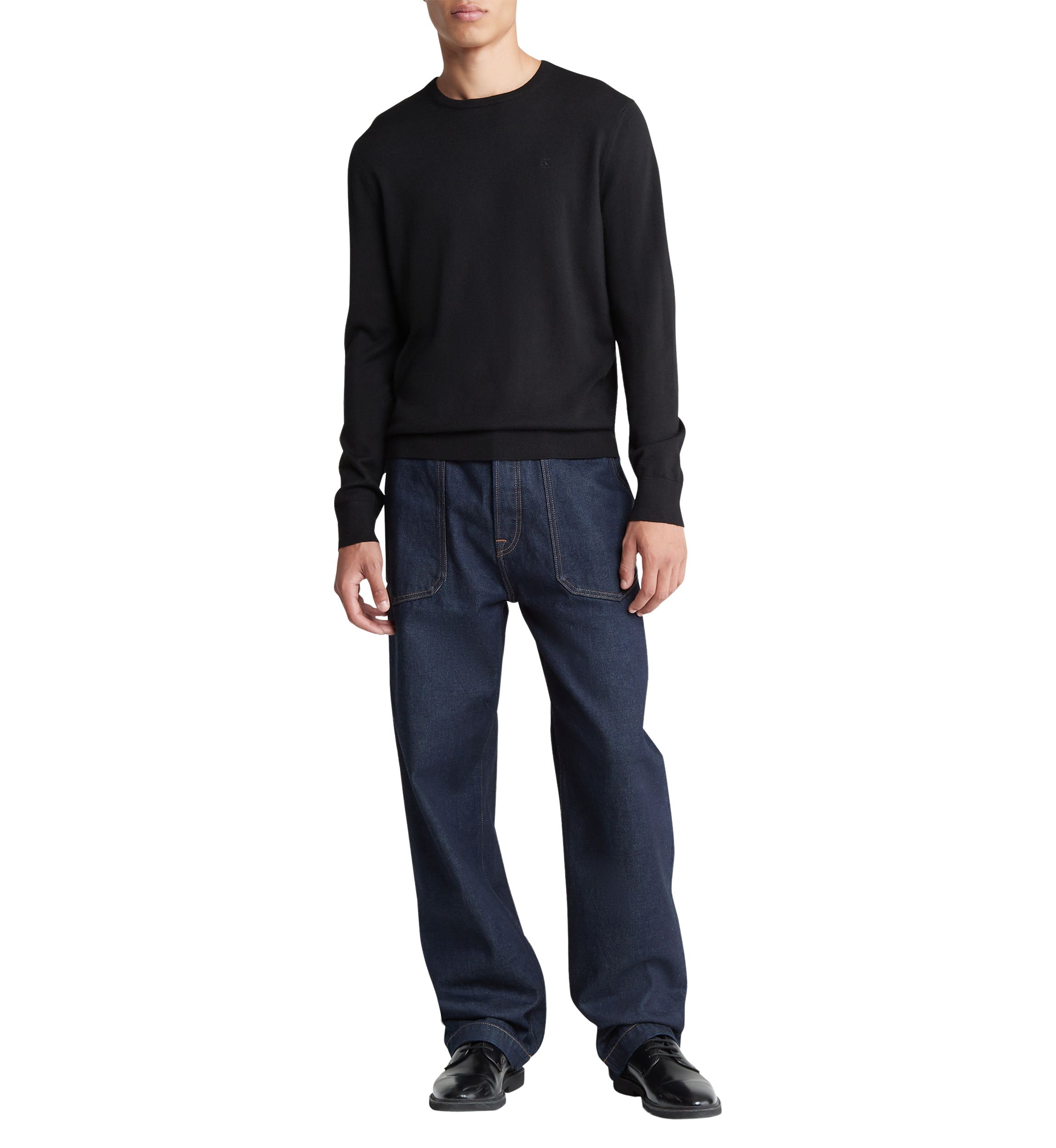 Extra Fine Merino Wool Blend Sweater