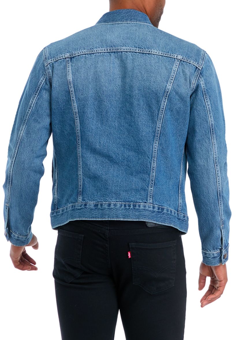 Mens Long Sleeve Trucker Jacket