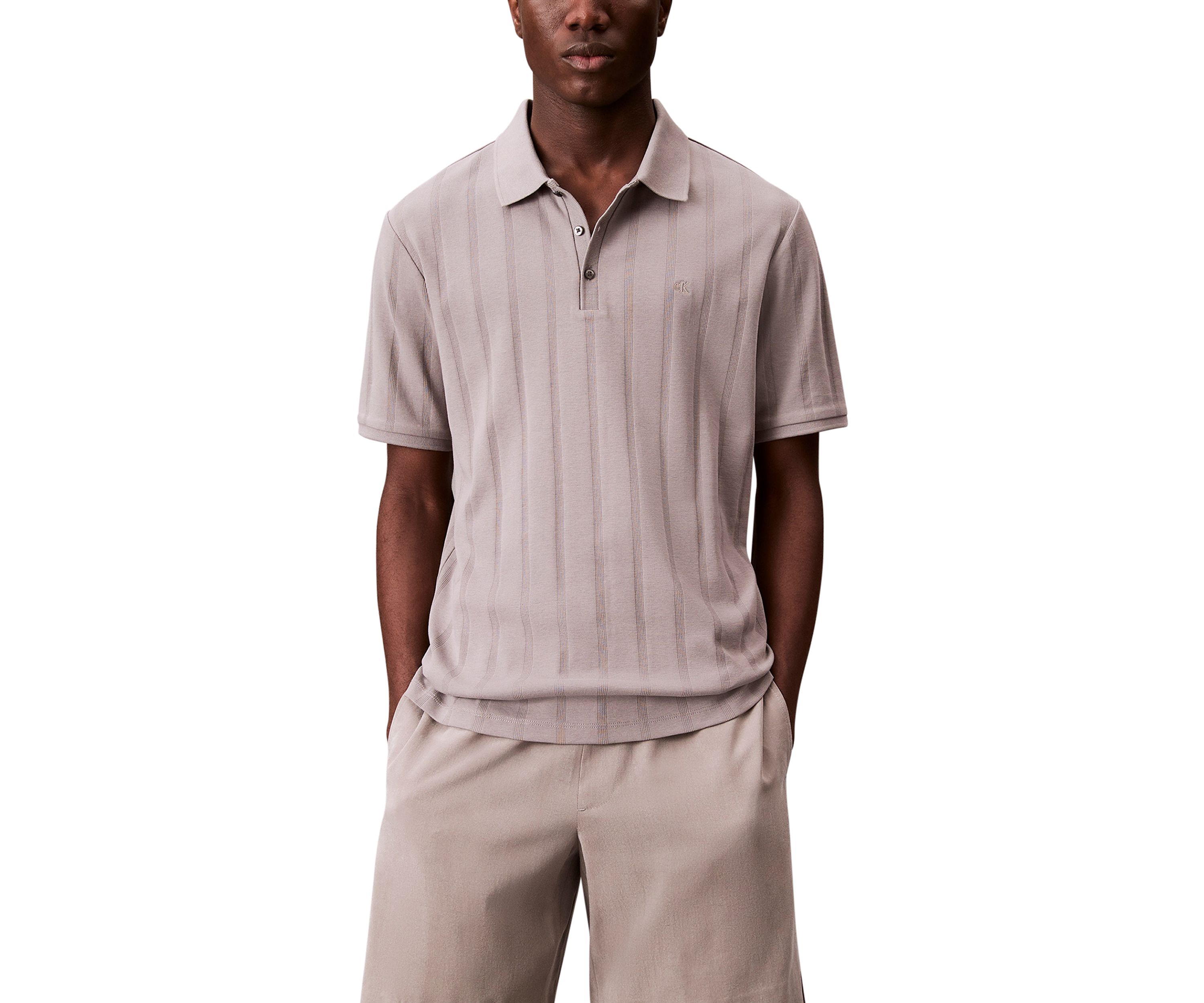 Variegated Rib Classic Polo Shirt