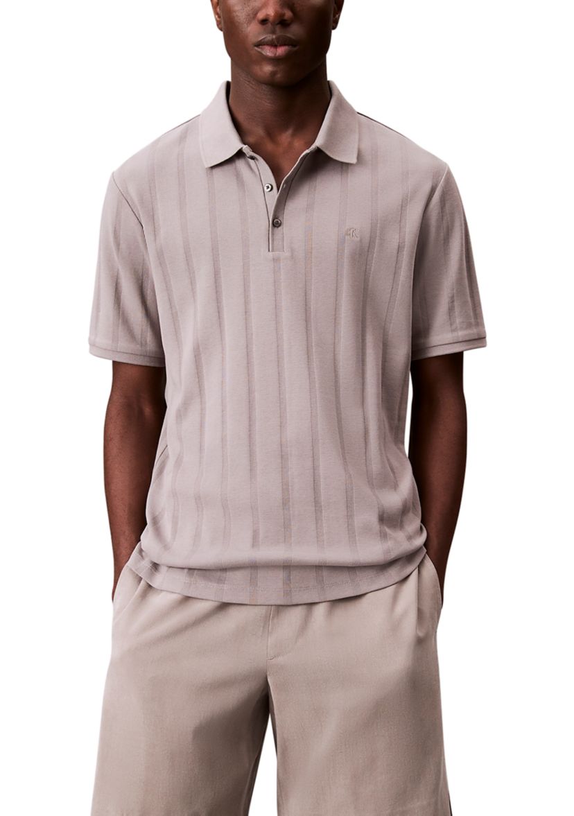 Variegated Rib Classic Polo Shirt