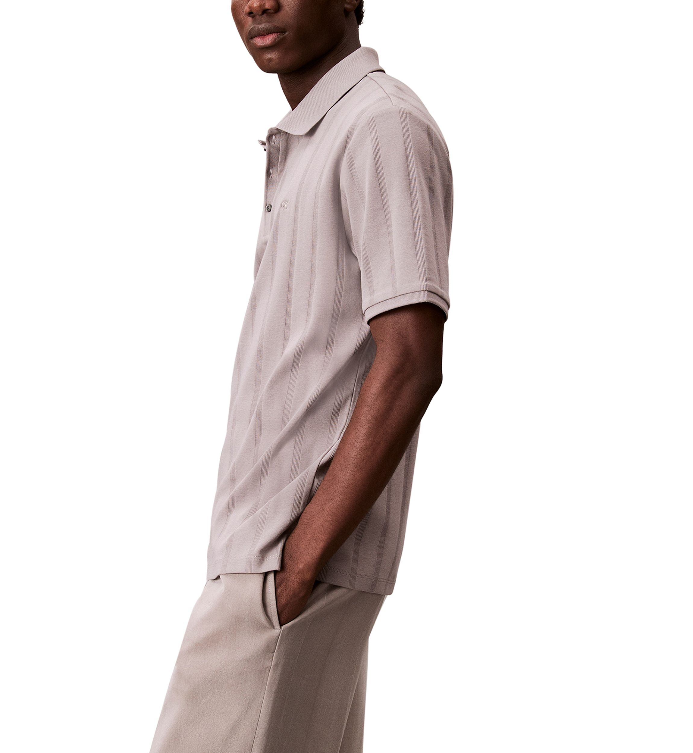 Variegated Rib Classic Polo Shirt