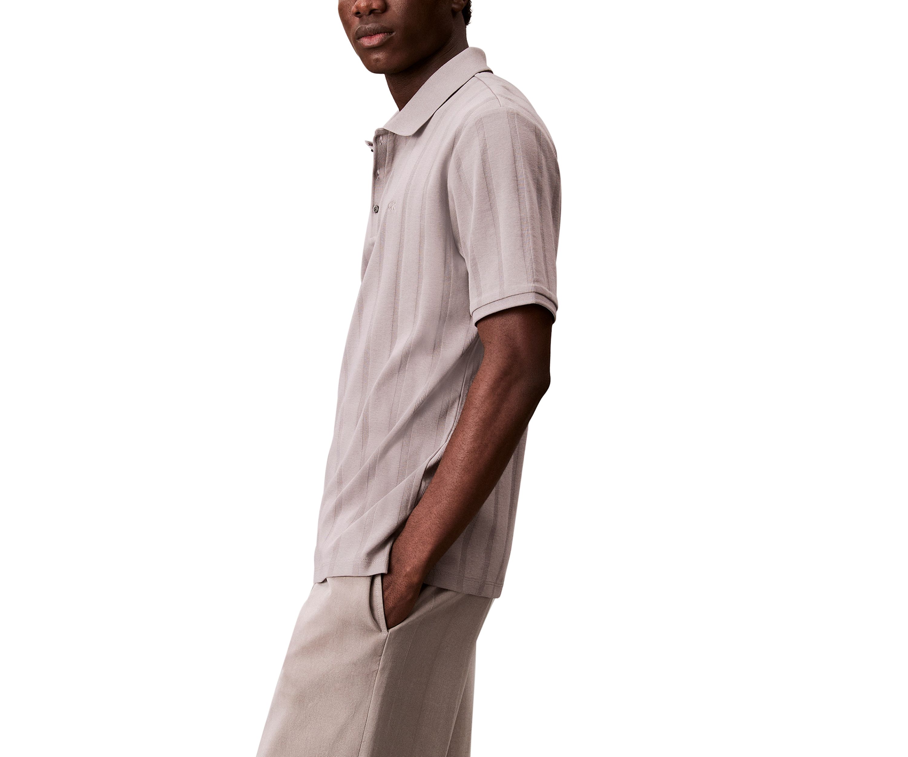 Variegated Rib Classic Polo Shirt