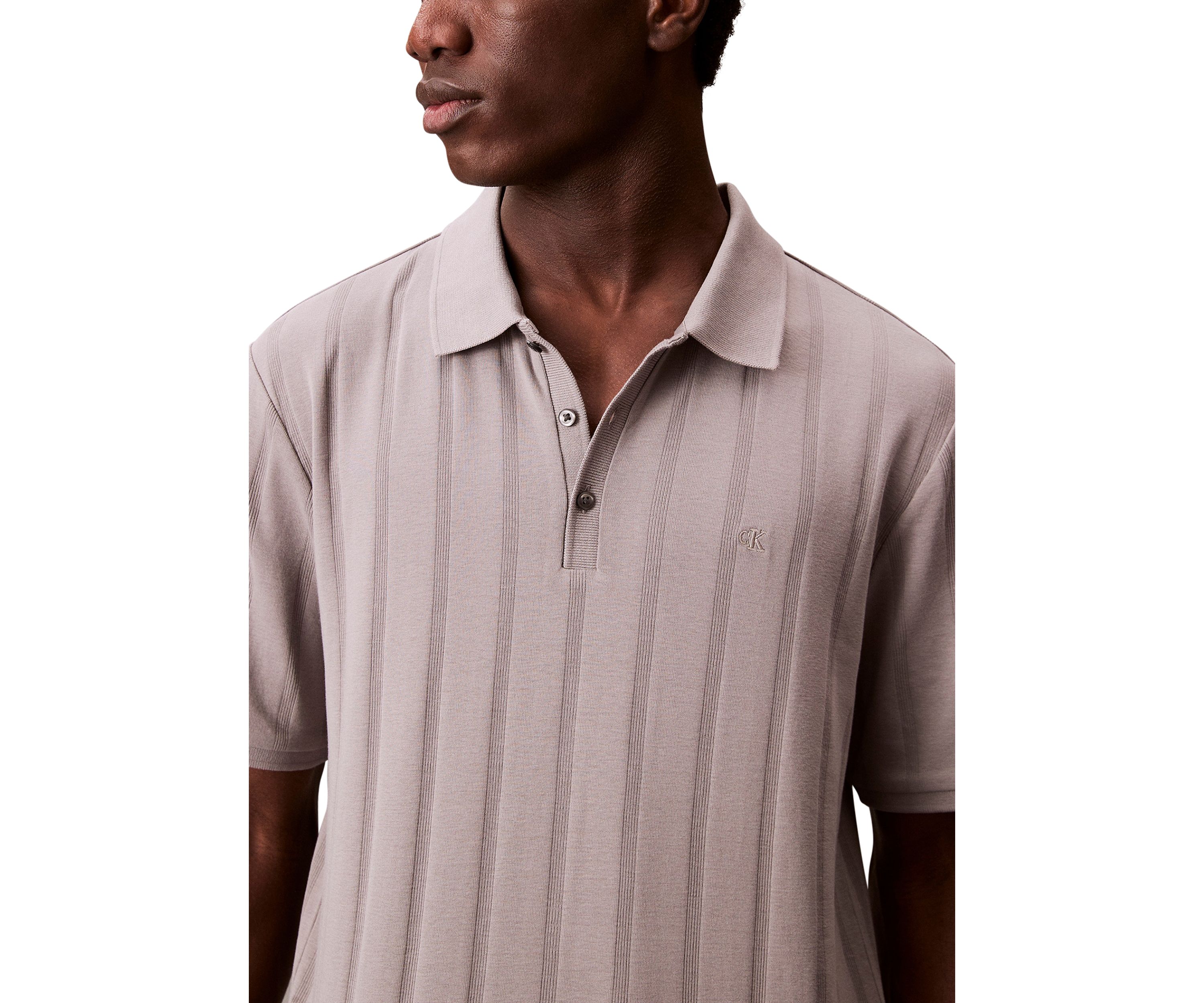 Variegated Rib Classic Polo Shirt