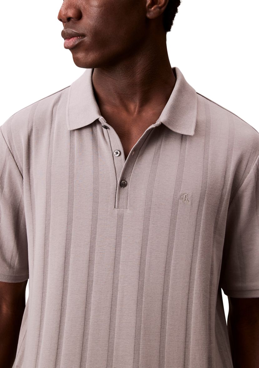 Variegated Rib Classic Polo Shirt