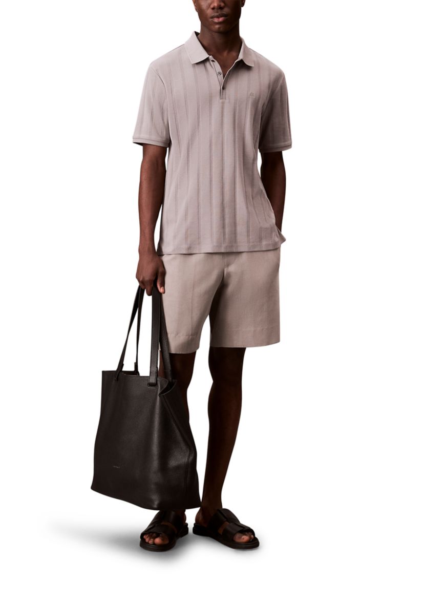 Variegated Rib Classic Polo Shirt