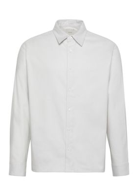 Calvin Klein Men's Long Sleeve Easy Flannel Shirt, 2XL