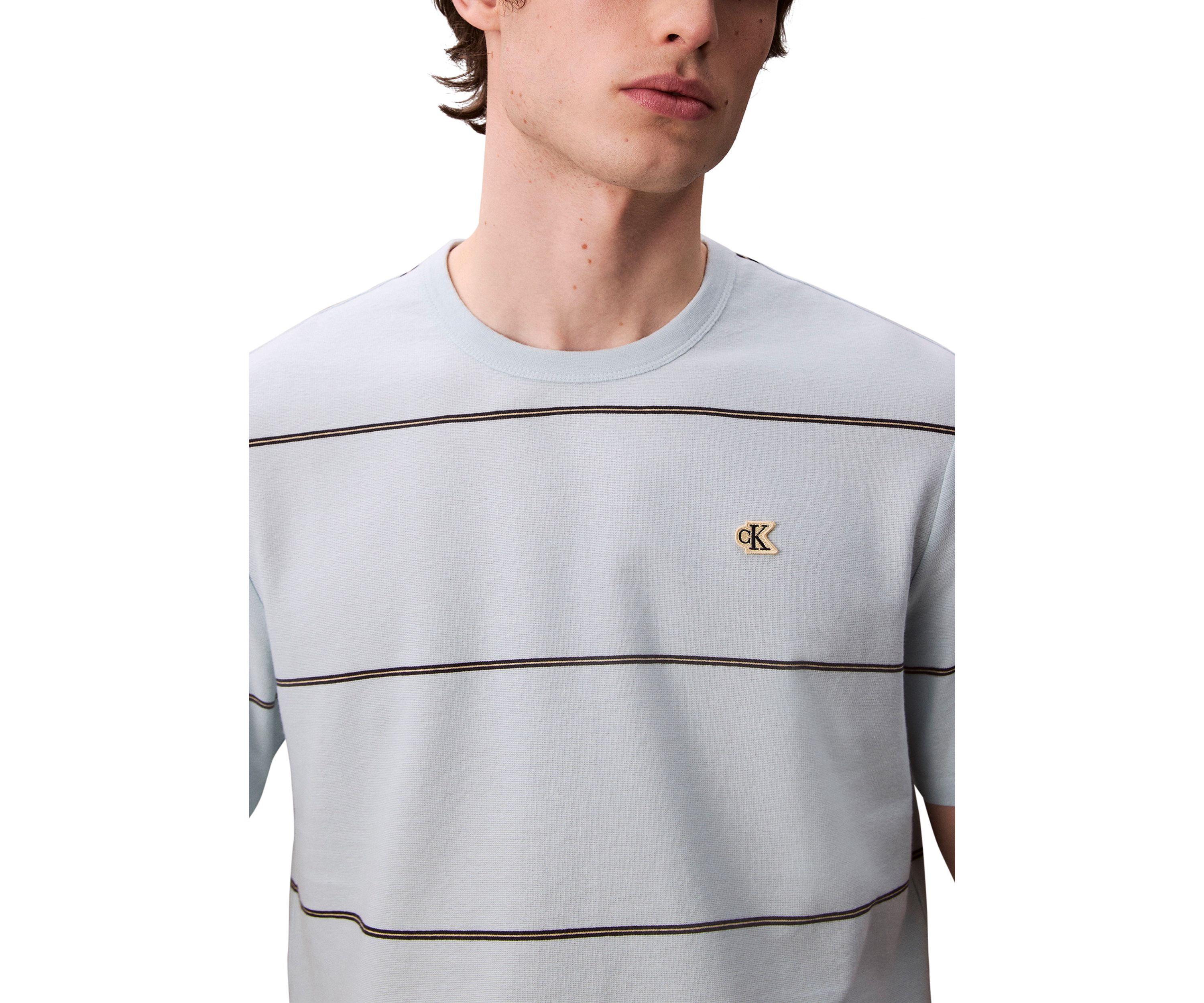 Wide Stripe Easy T-Shirt