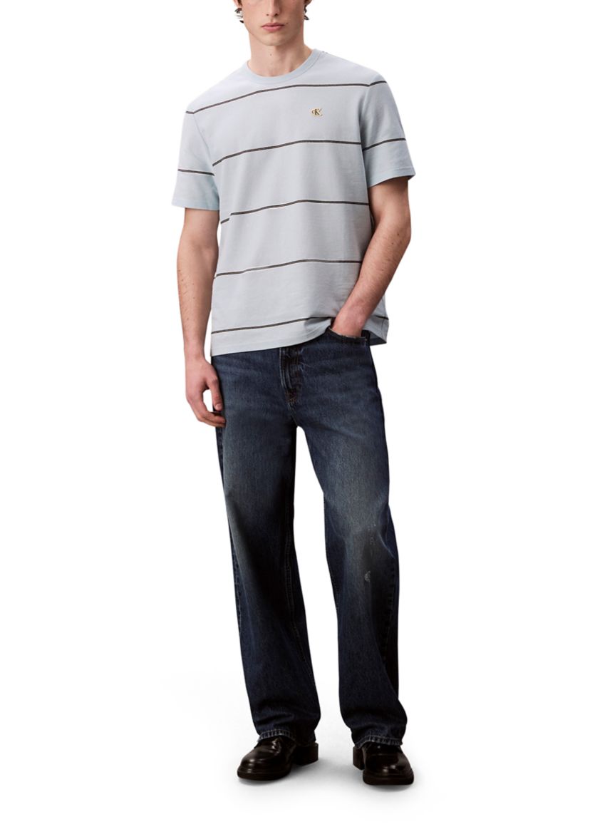Wide Stripe Easy T-Shirt