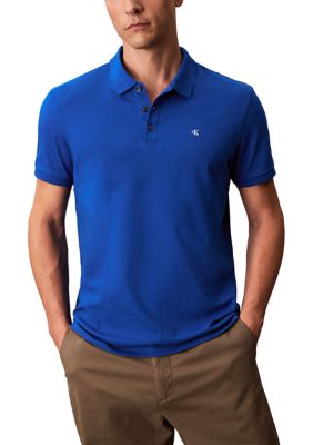 Calvin Klein Men's Monogram Polo, Small