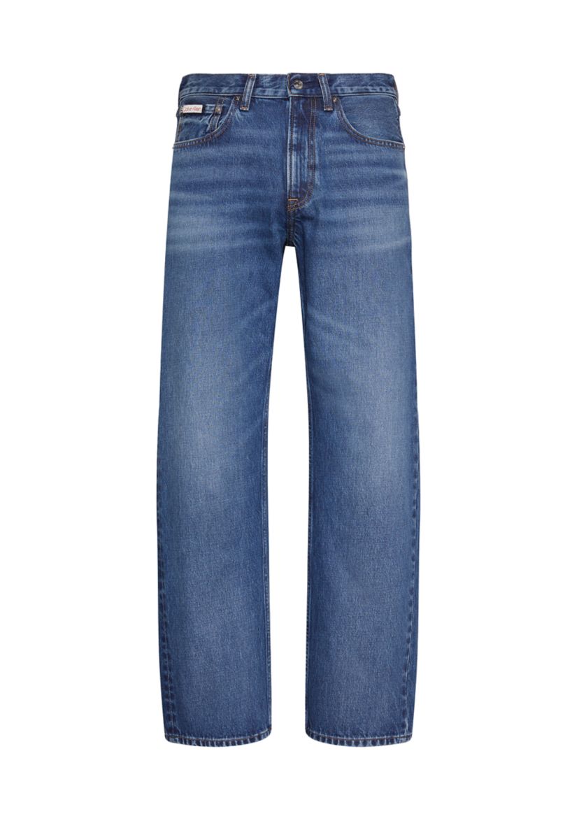 Mens Standard Straight-Fit Stretch Jeans
