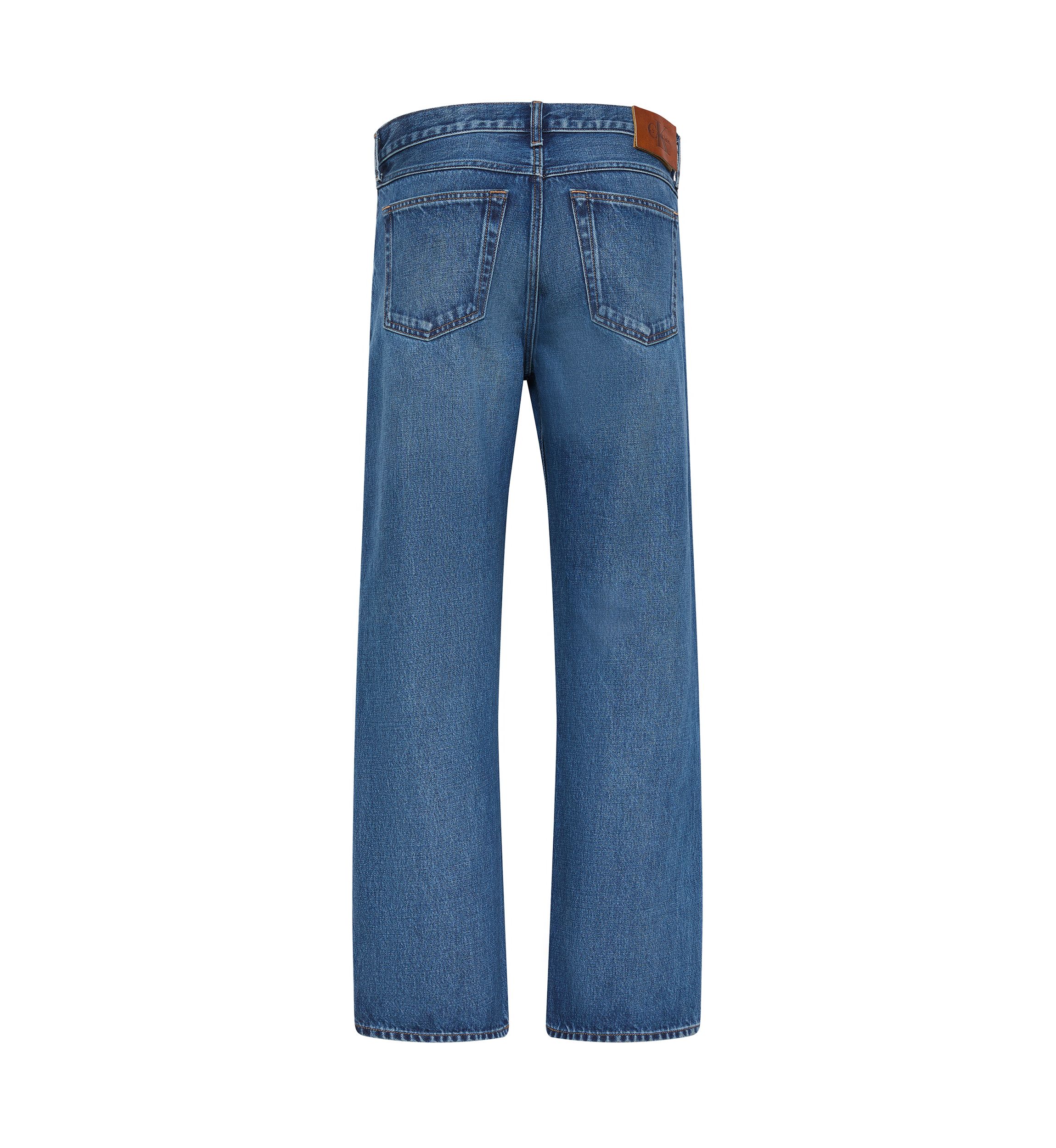 Mens Standard Straight-Fit Stretch Jeans