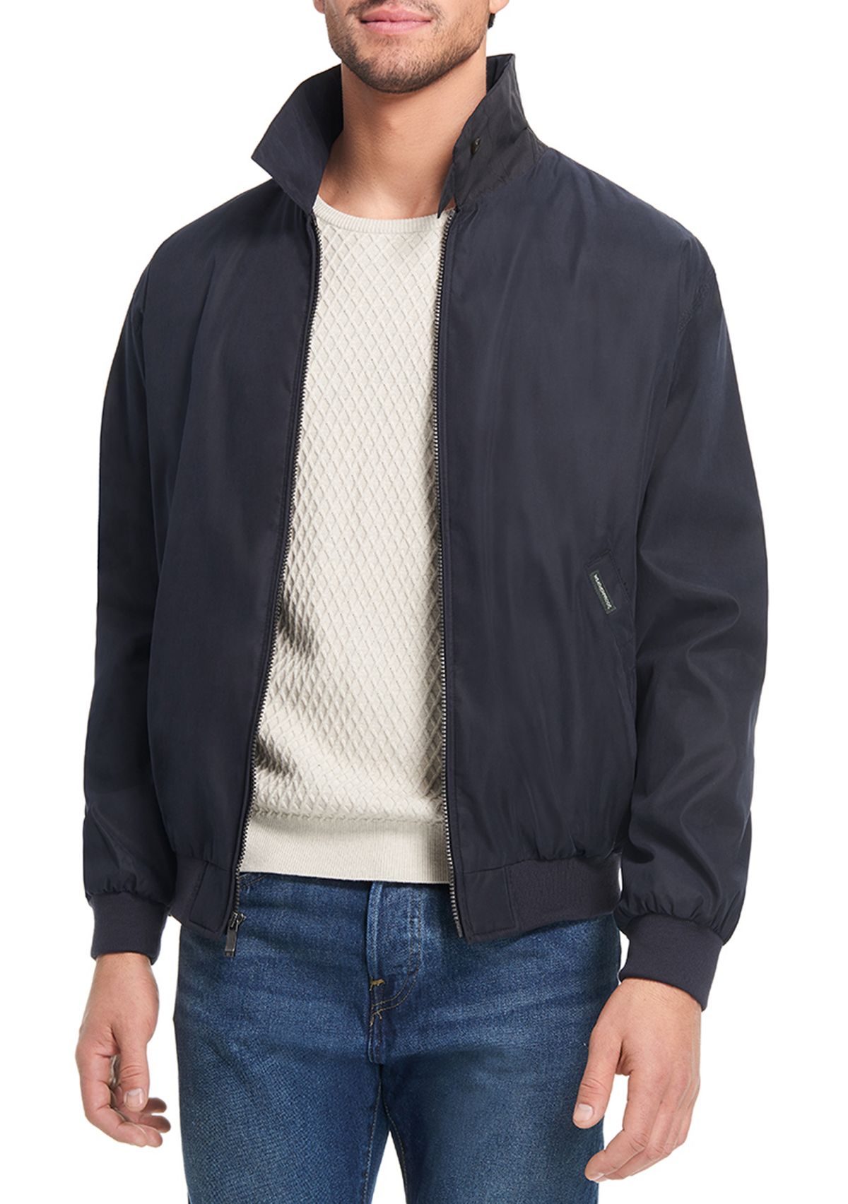 Big & Tall Microfiber Bomber Jacket