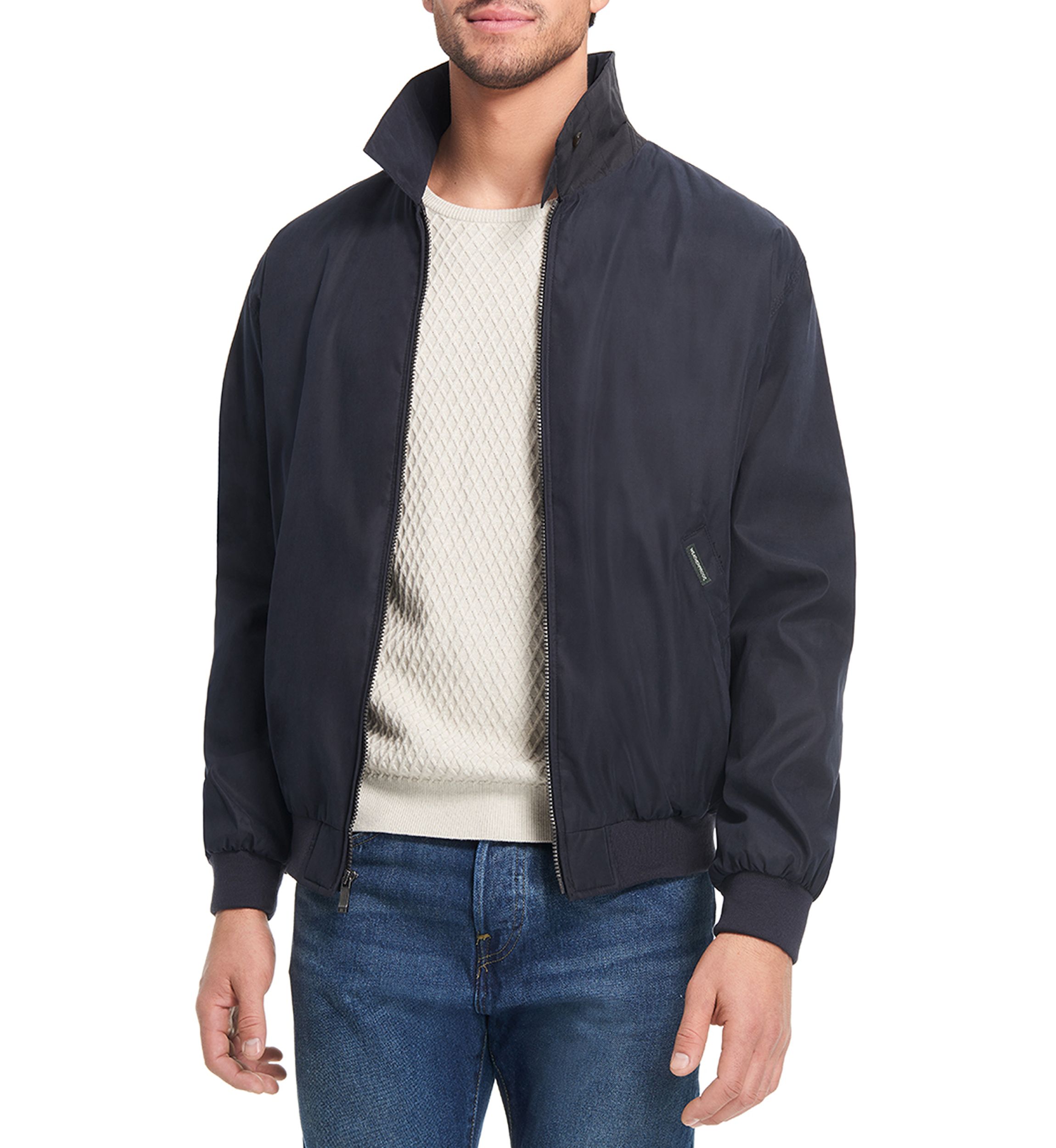 Big & Tall Microfiber Bomber Jacket