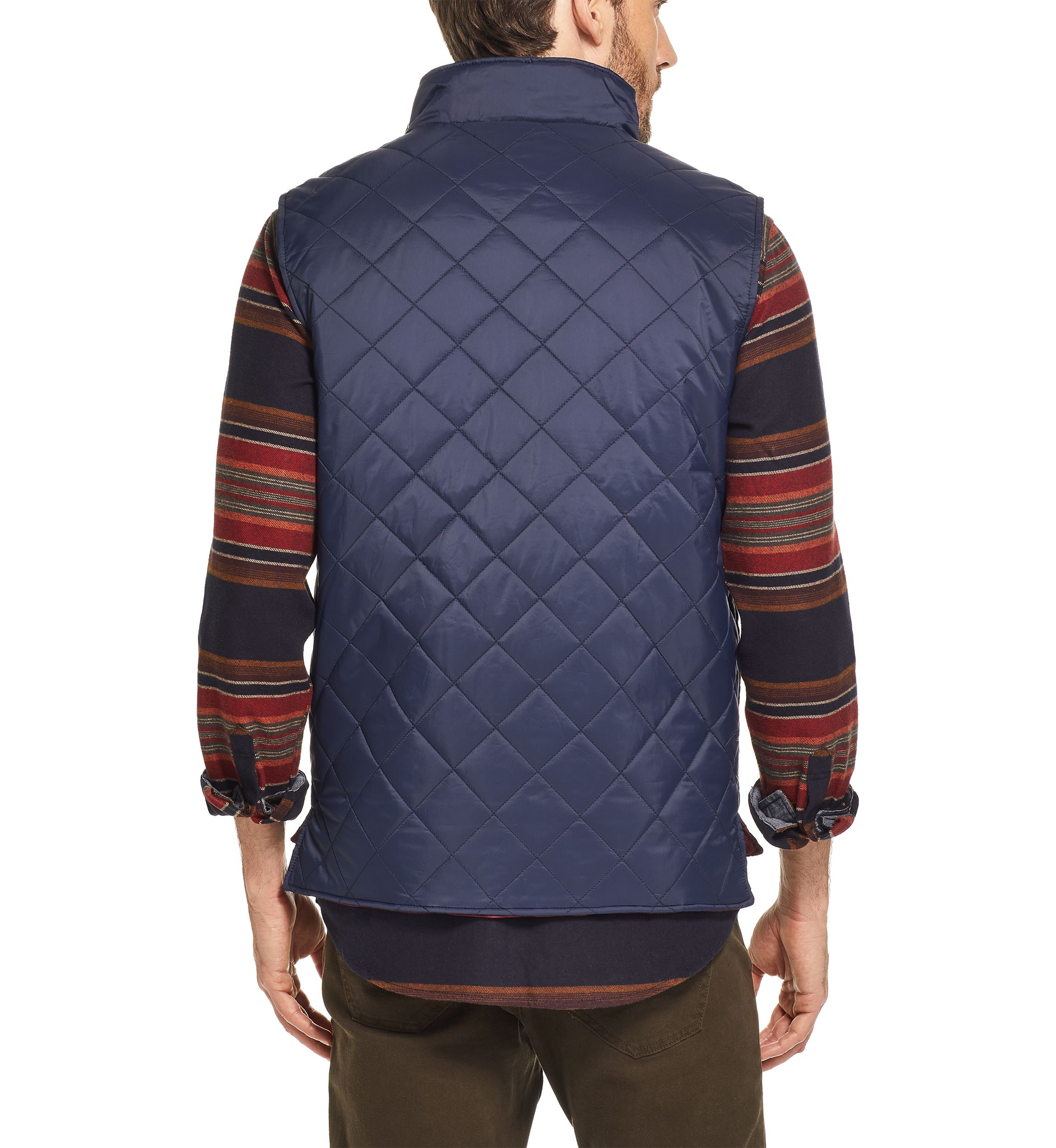 Mens Diamond Quilted Vest