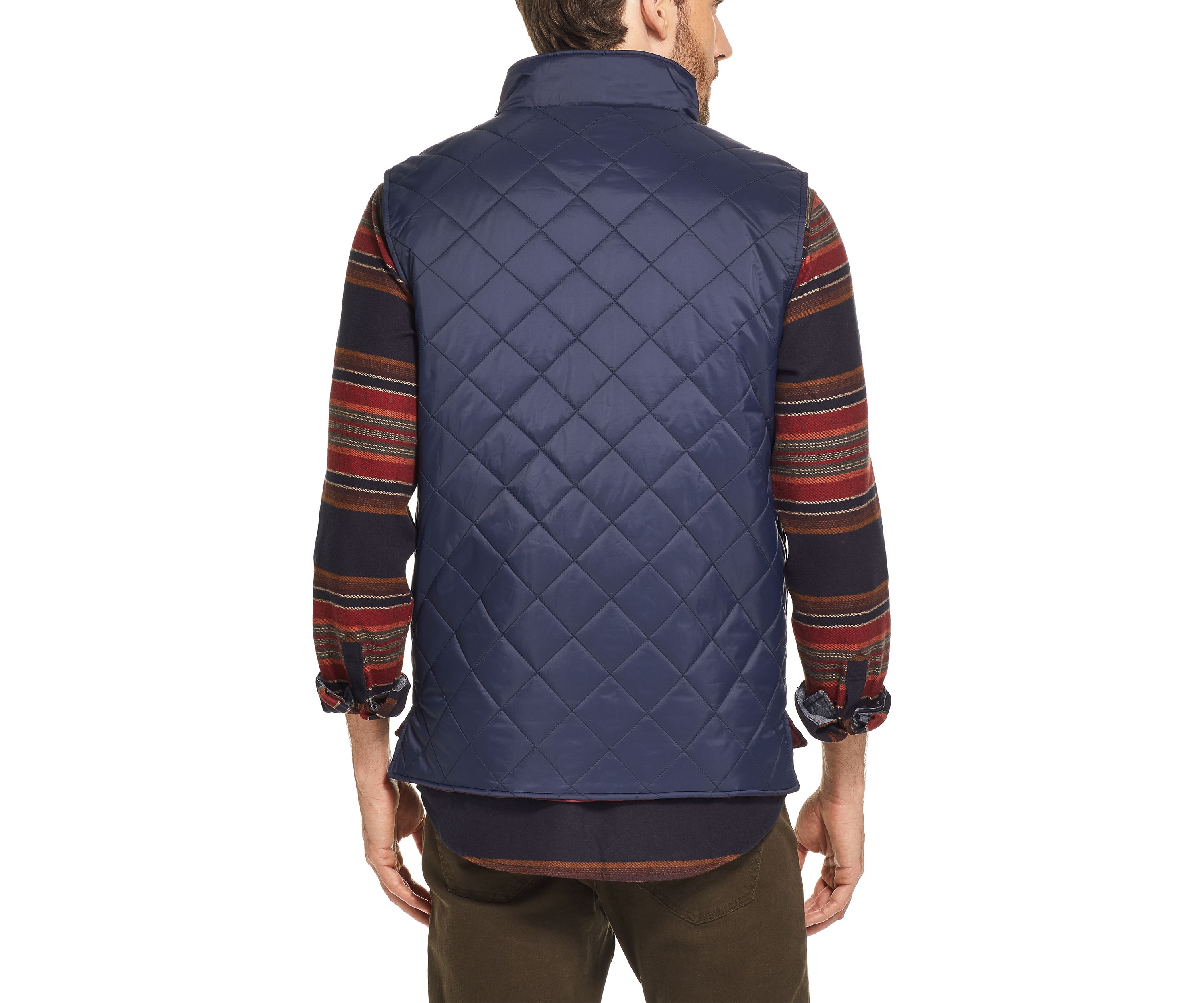 Mens Diamond Quilted Vest