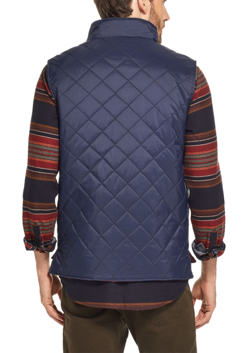 Mens Diamond Quilted Vest