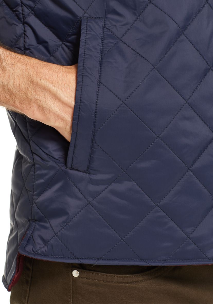 Mens Diamond Quilted Vest
