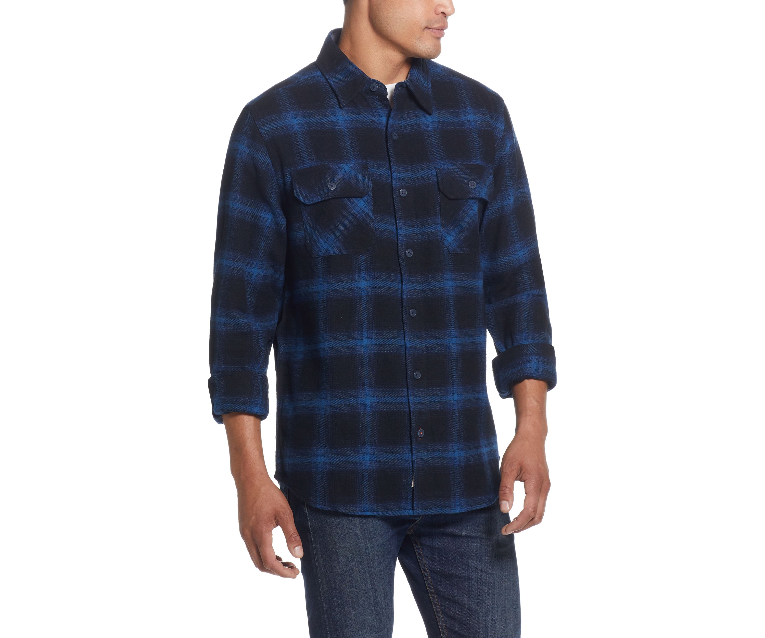 Mens Lumberjack Twill Shirt Jacket