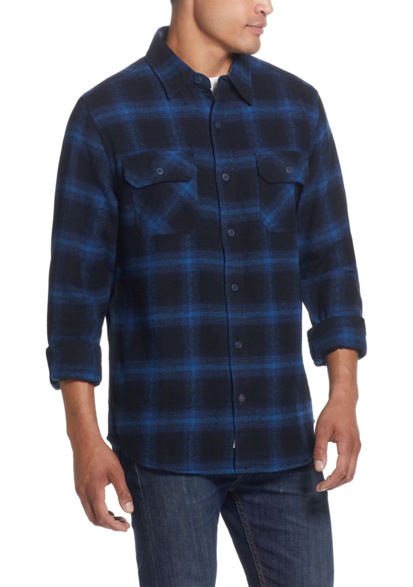 Mens Lumberjack Twill Shirt Jacket