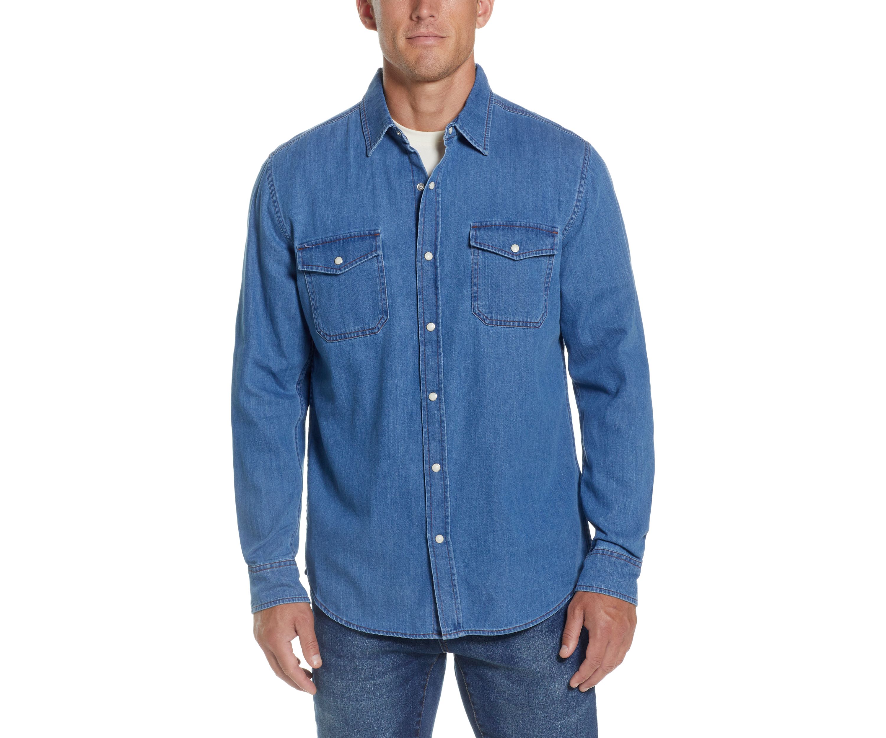 Mens Western Denim Shirt