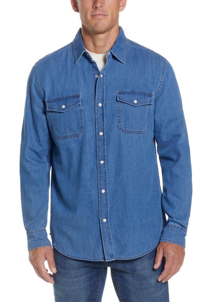 Mens Western Denim Shirt
