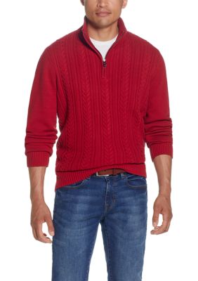 Weatherproof Vintage Chunky Cable Knit Sweater belk
