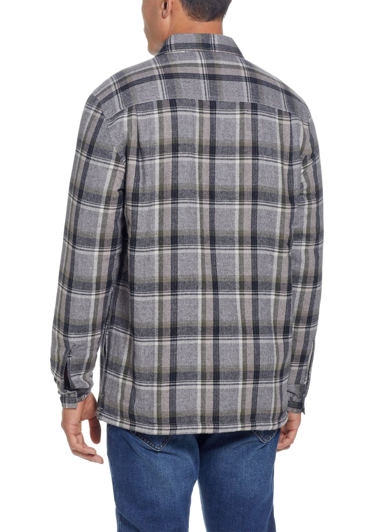 Sherpa Lined Shirt Jacket 