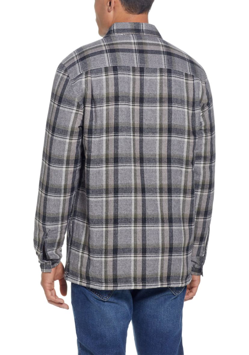 Sherpa Lined Shirt Jacket 