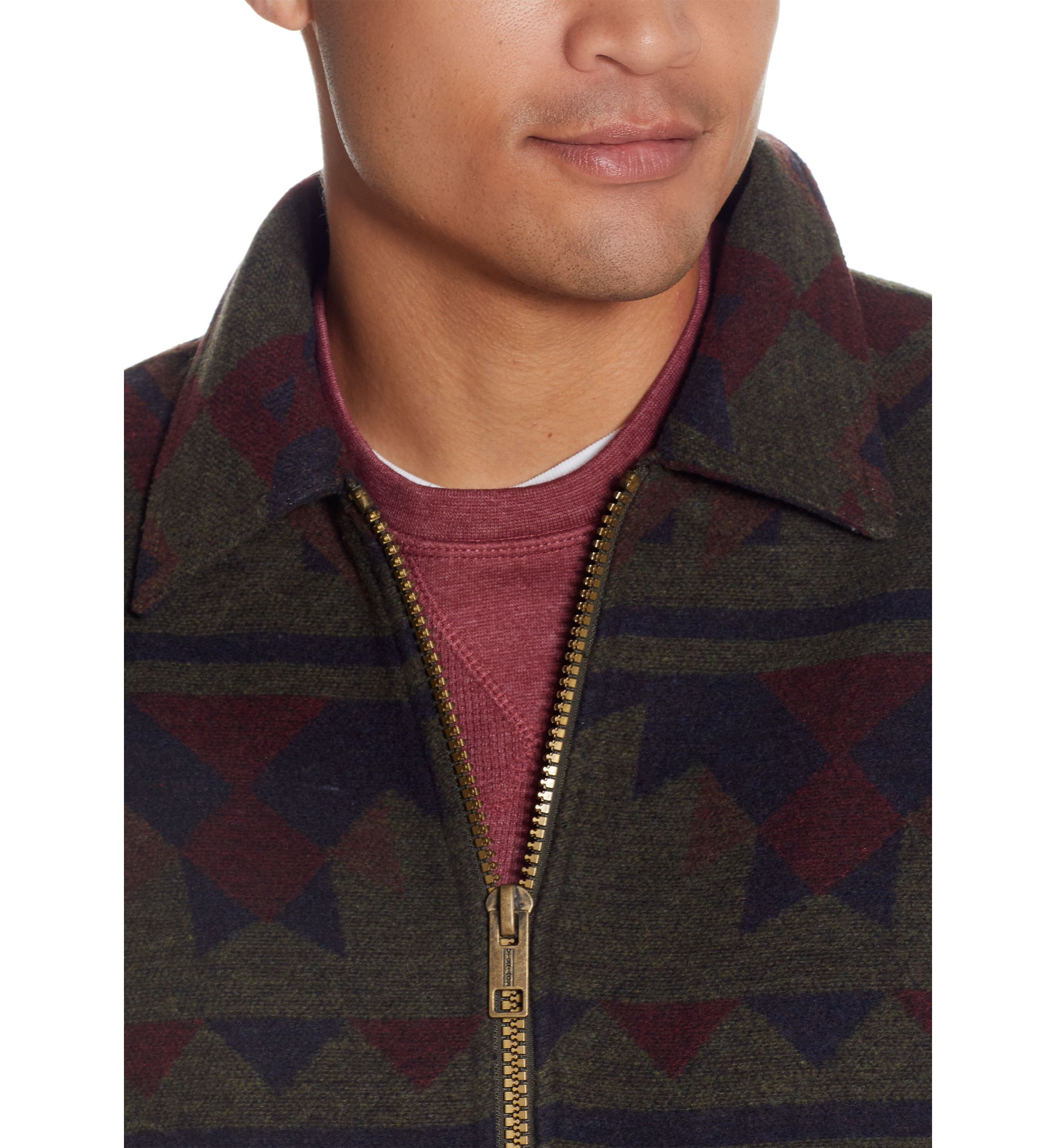 Mens Sherpa Lined Southwest Coat