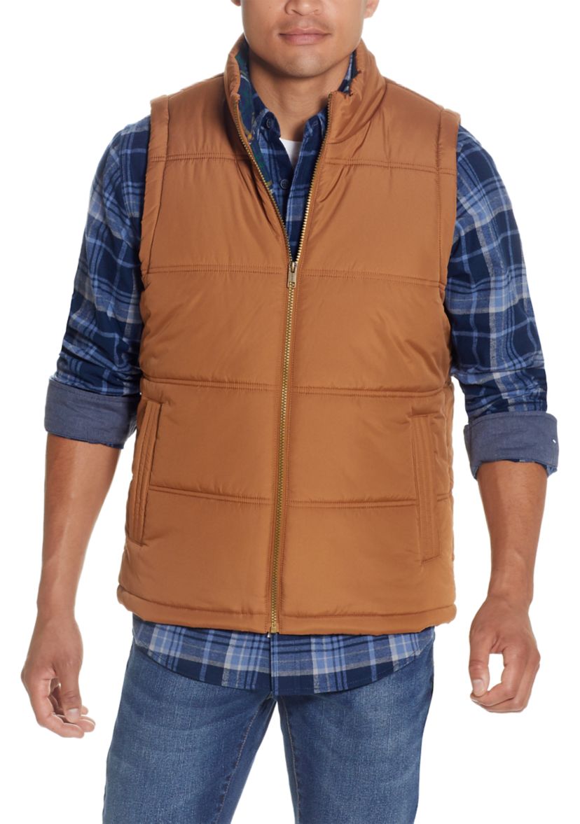 Flannel Lined Quilted Vest