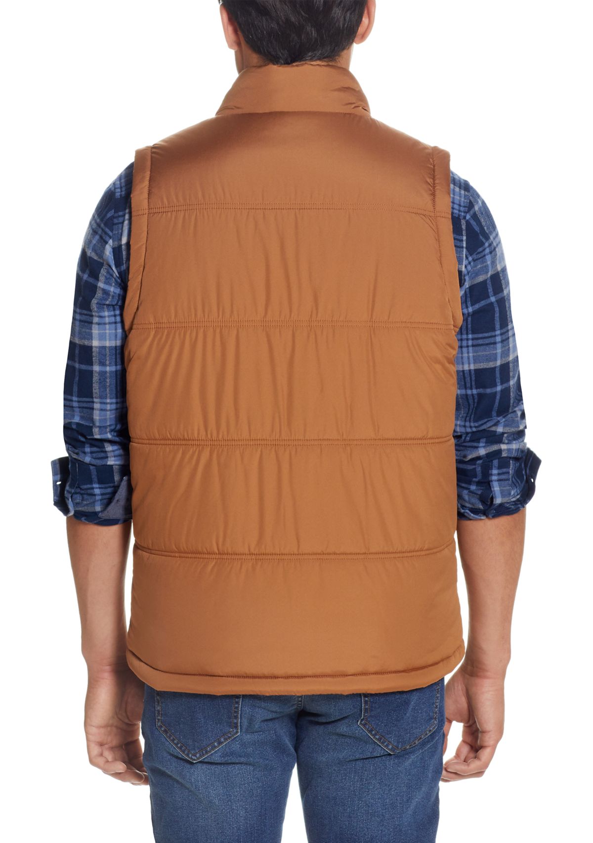 Flannel Lined Quilted Vest
