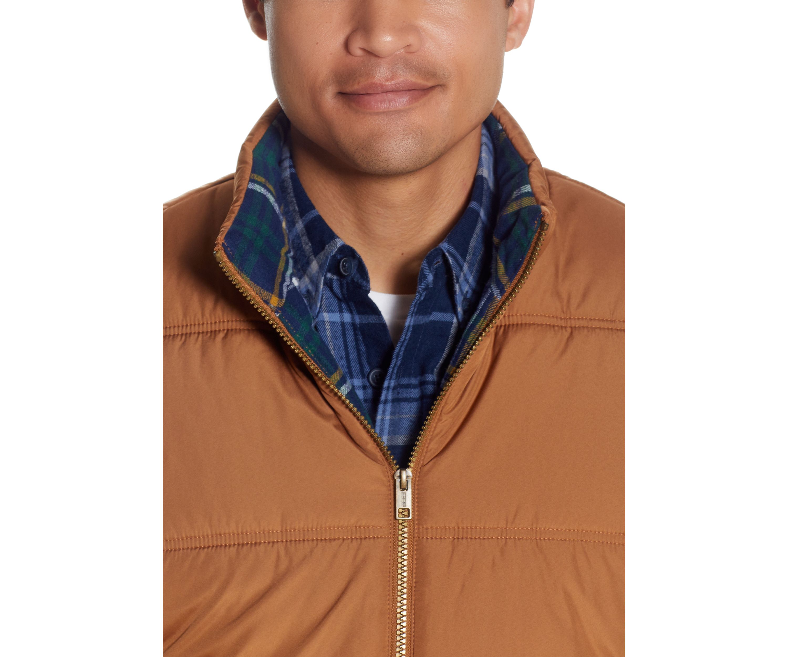 Flannel Lined Quilted Vest