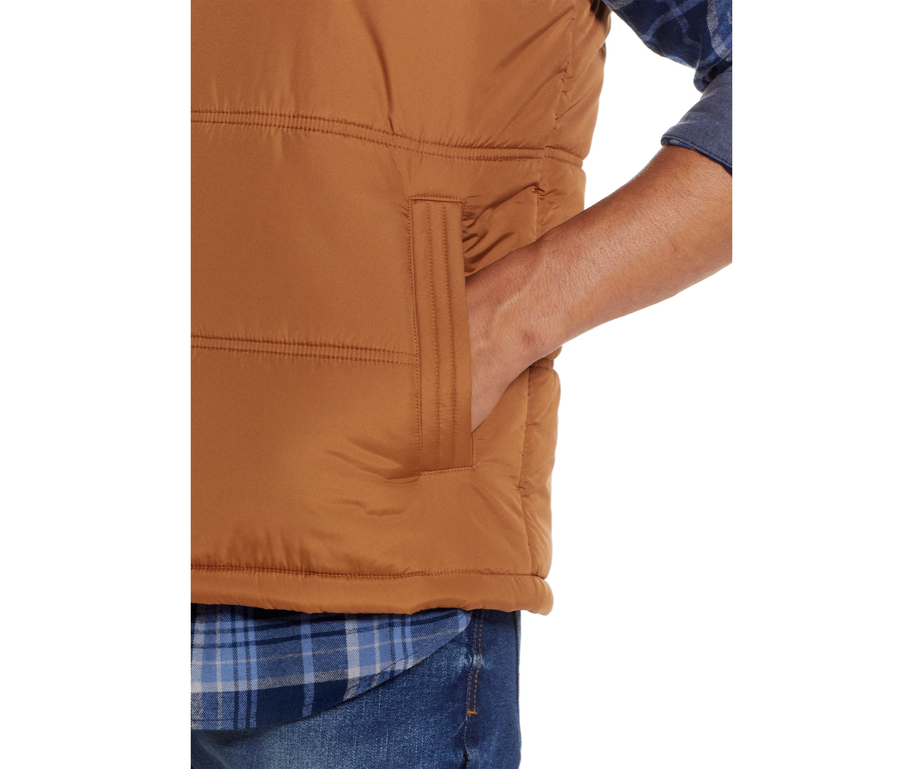 Flannel Lined Quilted Vest
