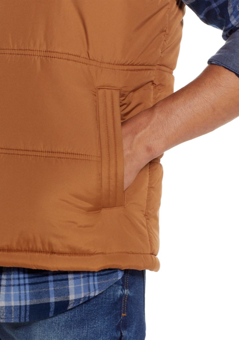 Flannel Lined Quilted Vest