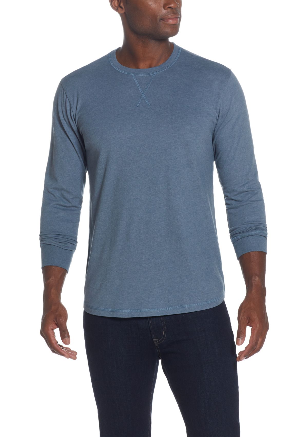 Brushed Jersey Crew Neck Shirt