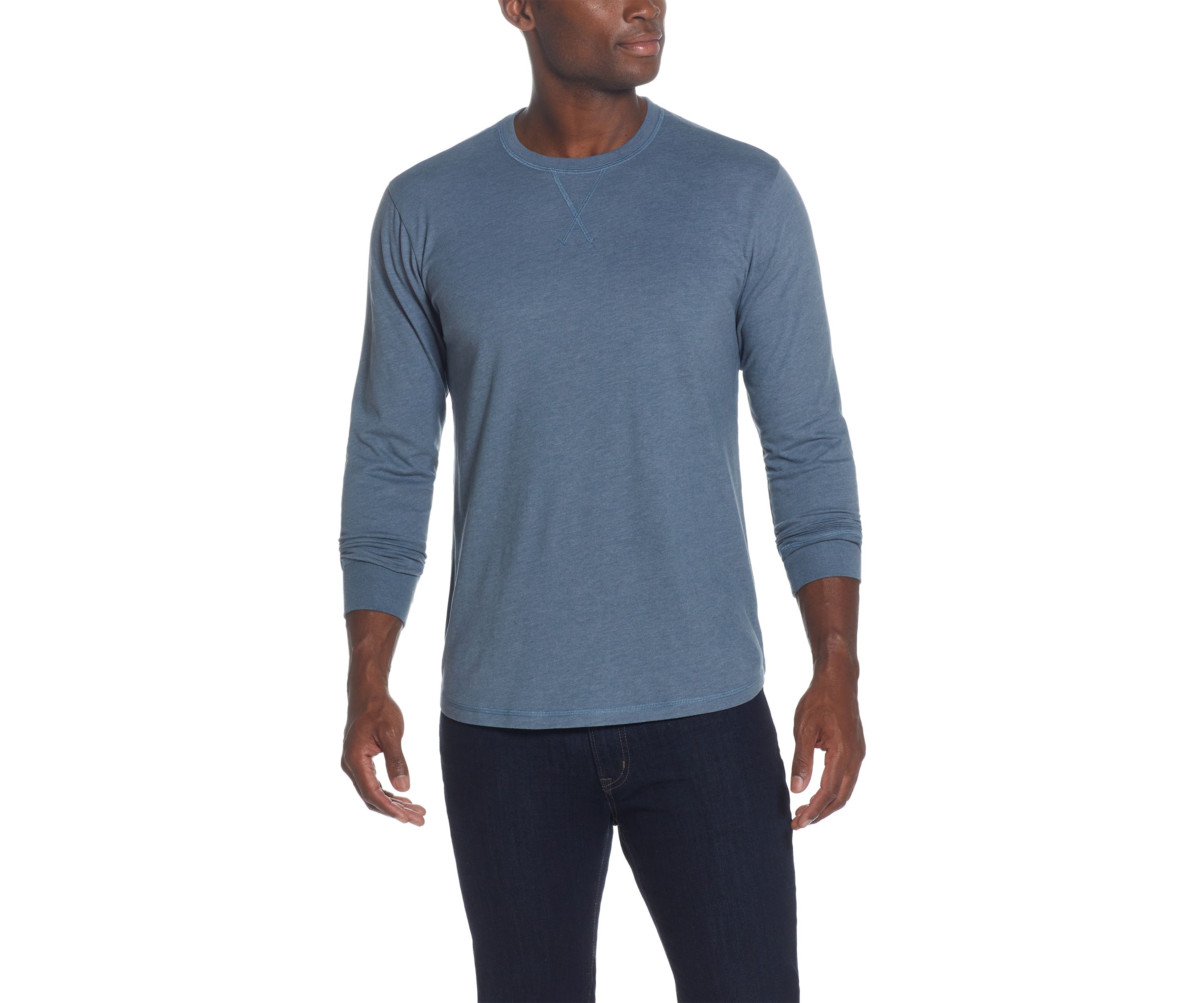 Brushed Jersey Crew Neck Shirt