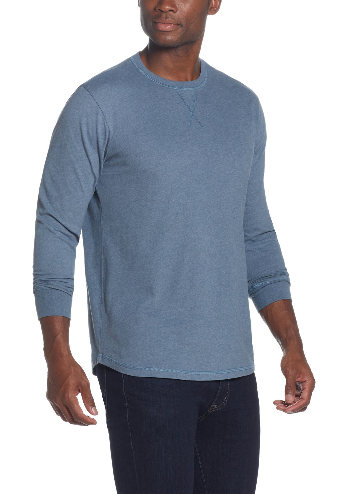 Brushed Jersey Crew Neck Shirt