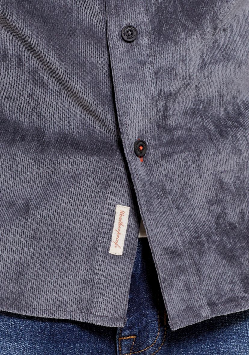 Mens Solid Corduroy Shirt