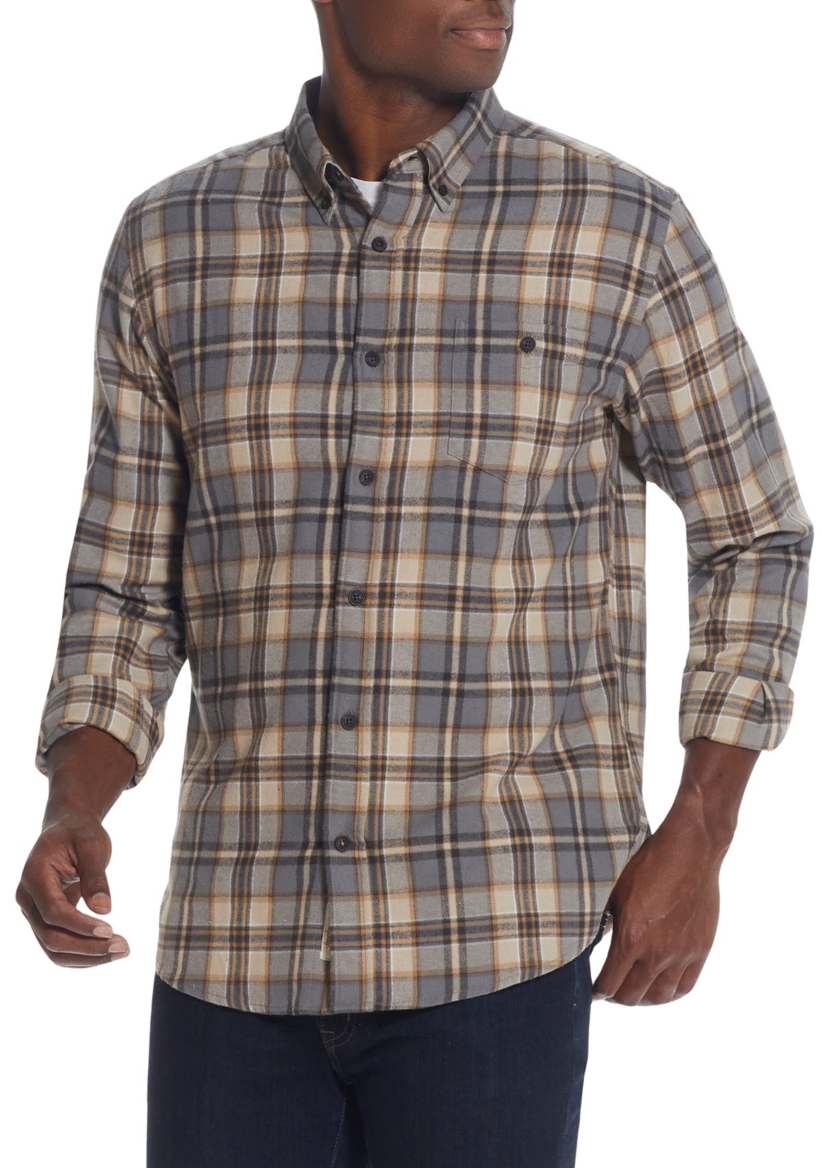 Brushed Flannel Shirt 