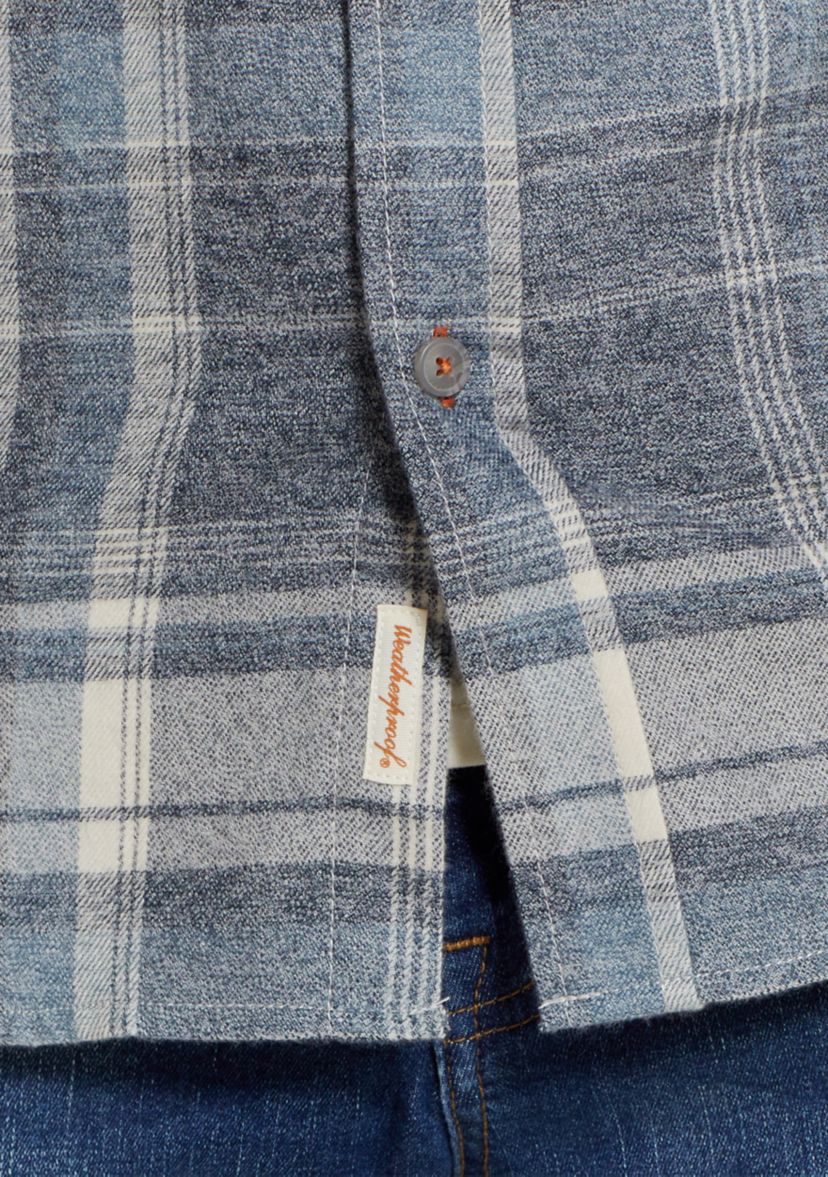 Mens Long Sleeve Brushed Flannel Shirt