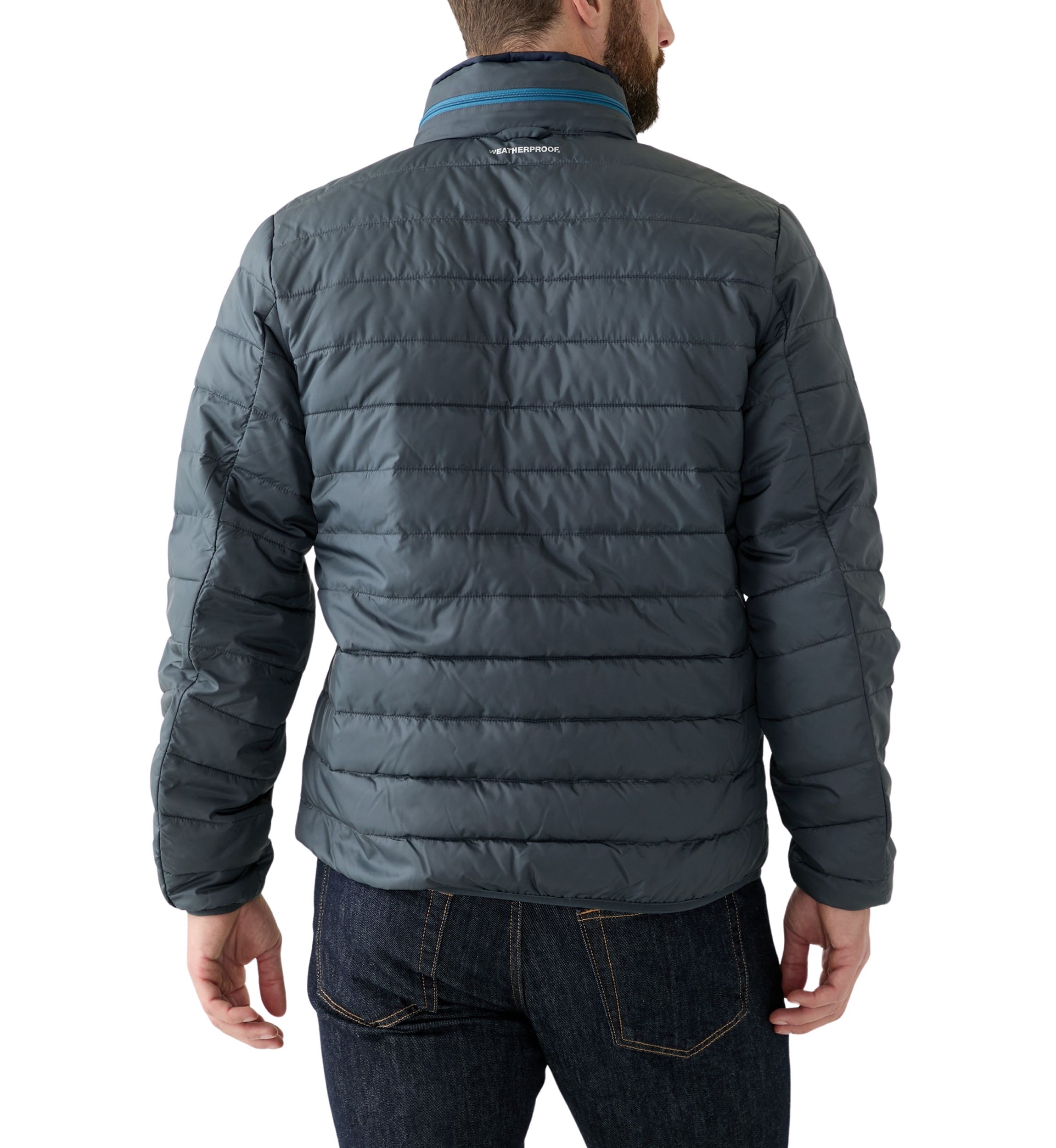 Mens Packable Pillow Puffer Jacket