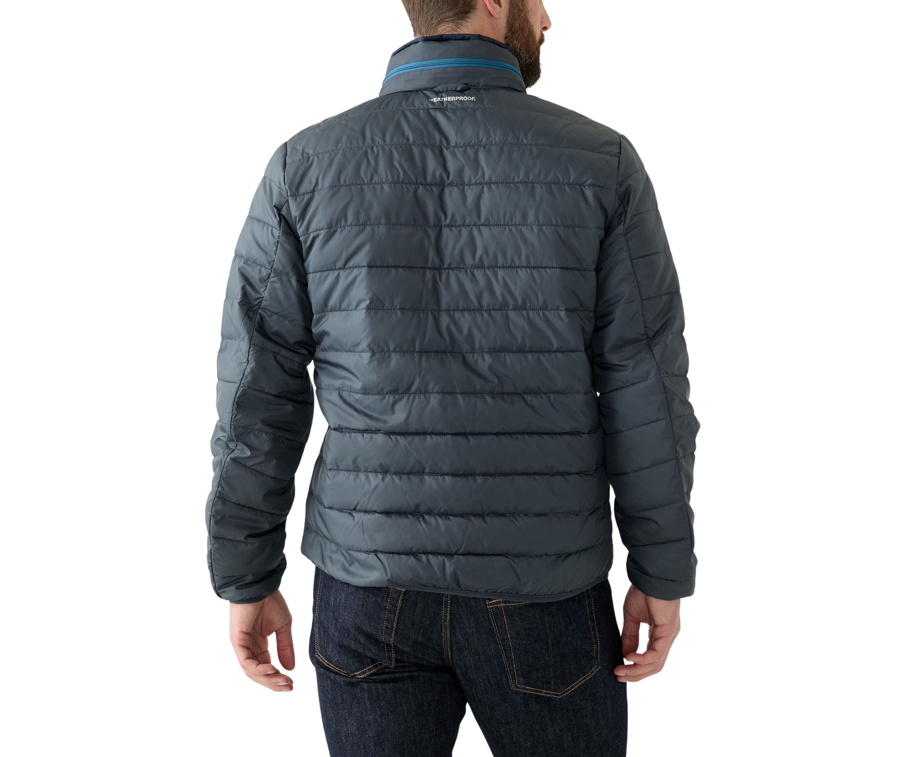 Mens Packable Pillow Puffer Jacket