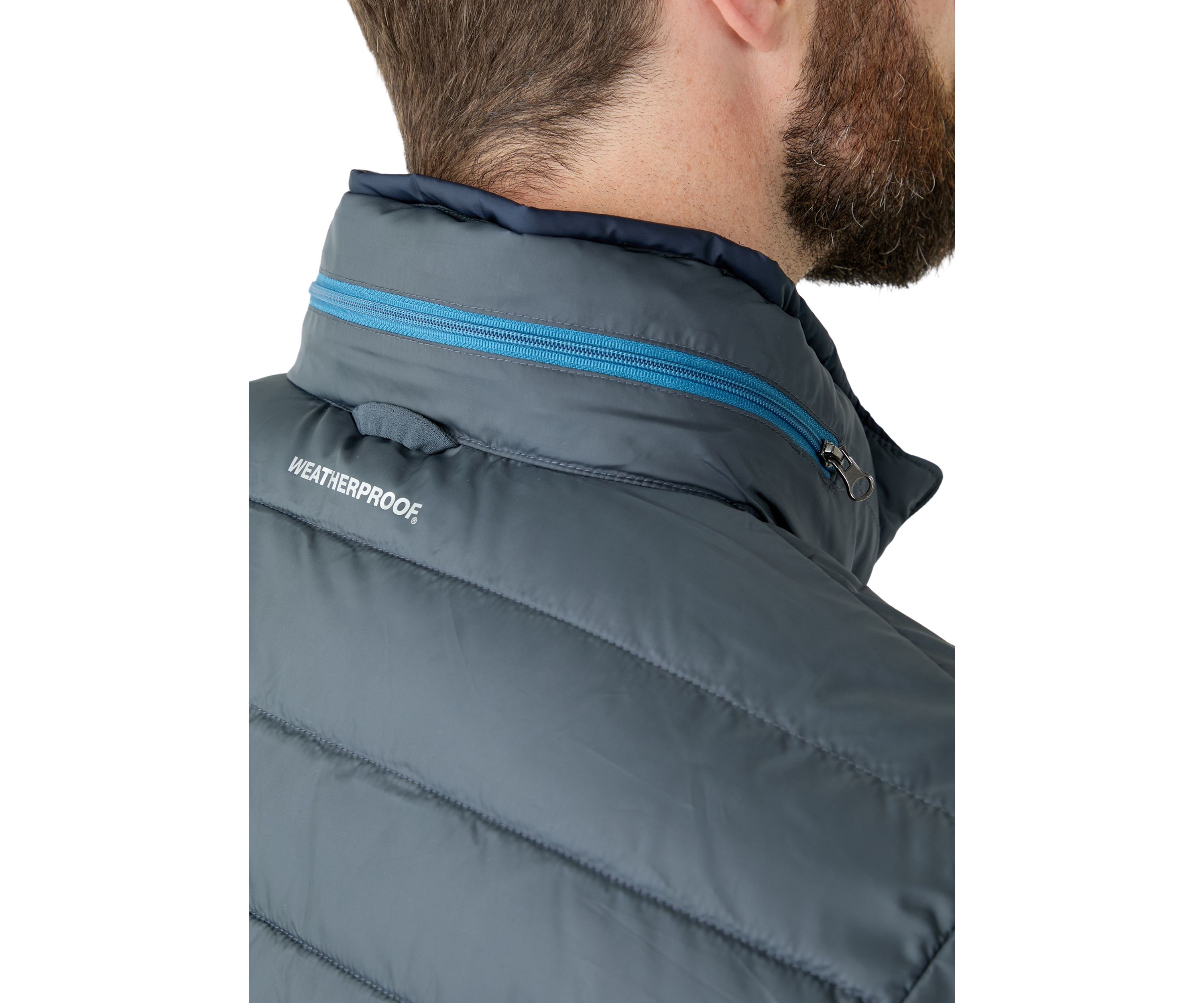 Mens Packable Pillow Puffer Jacket